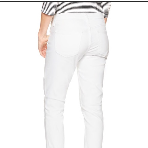 Gap tall girlfriend white jeans - Picture 3 of 6